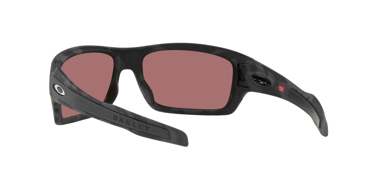 Oakley Turbine 0OO9263 926364 63 Matte Black Camo / Prizm Deep Water Polarized 63 / Plastic / Plastic