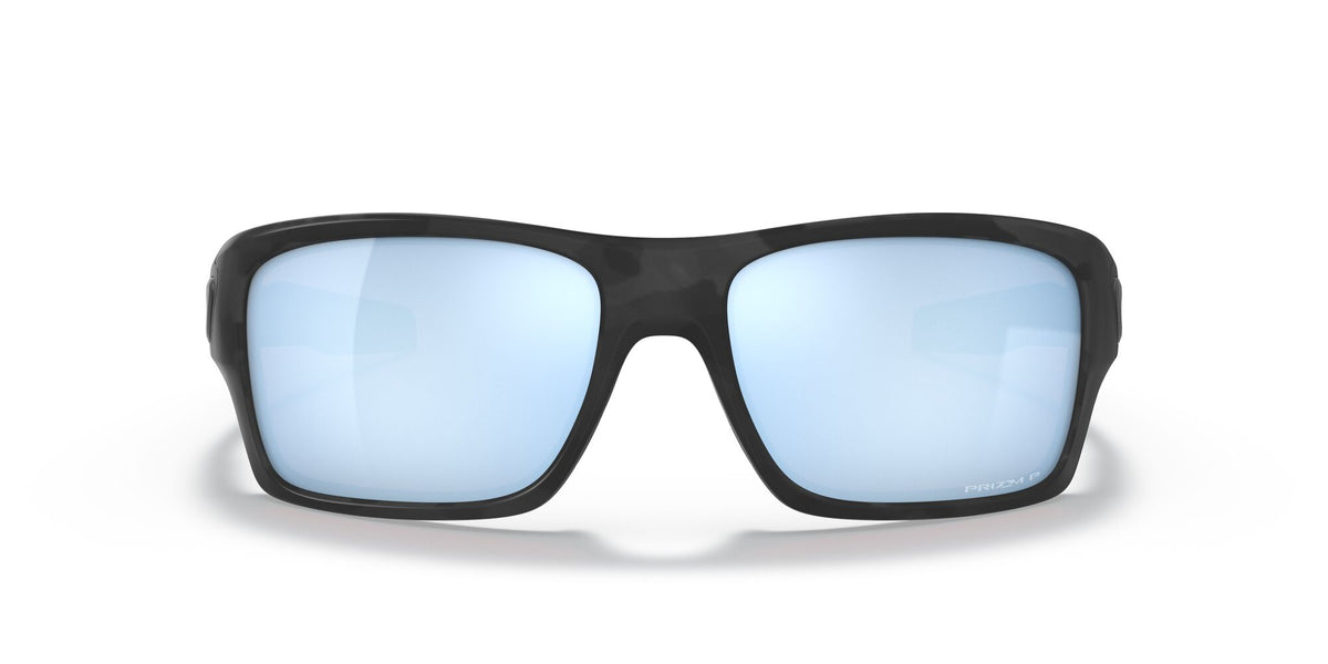 Oakley Turbine 0OO9263 926364 63 Matte Black Camo / Prizm Deep Water Polarized 63 / Plastic / Plastic