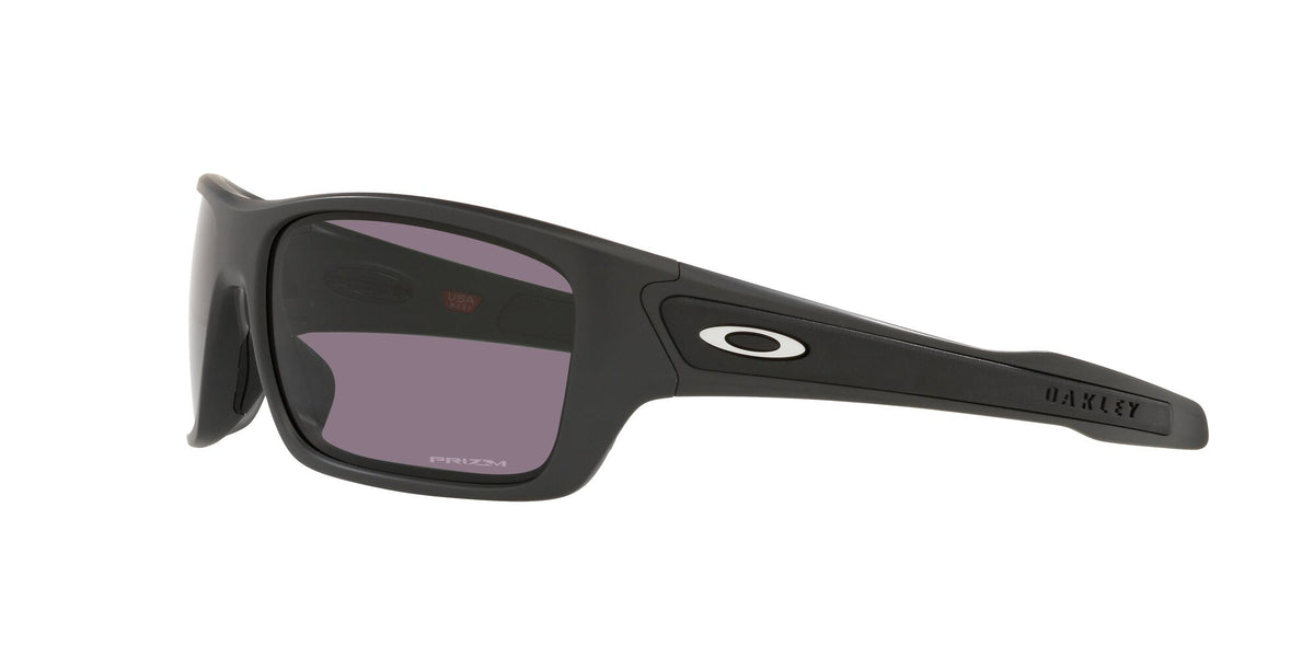 OO 9263 Oakley Turbine Matte Carbon /  Prizm Grey 63 / Plastic / Plastic