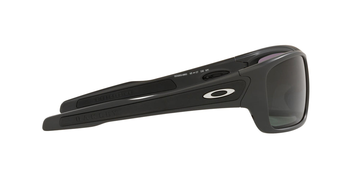 OO 9263 Oakley Turbine Matte Carbon /  Prizm Grey 63 / Plastic / Plastic