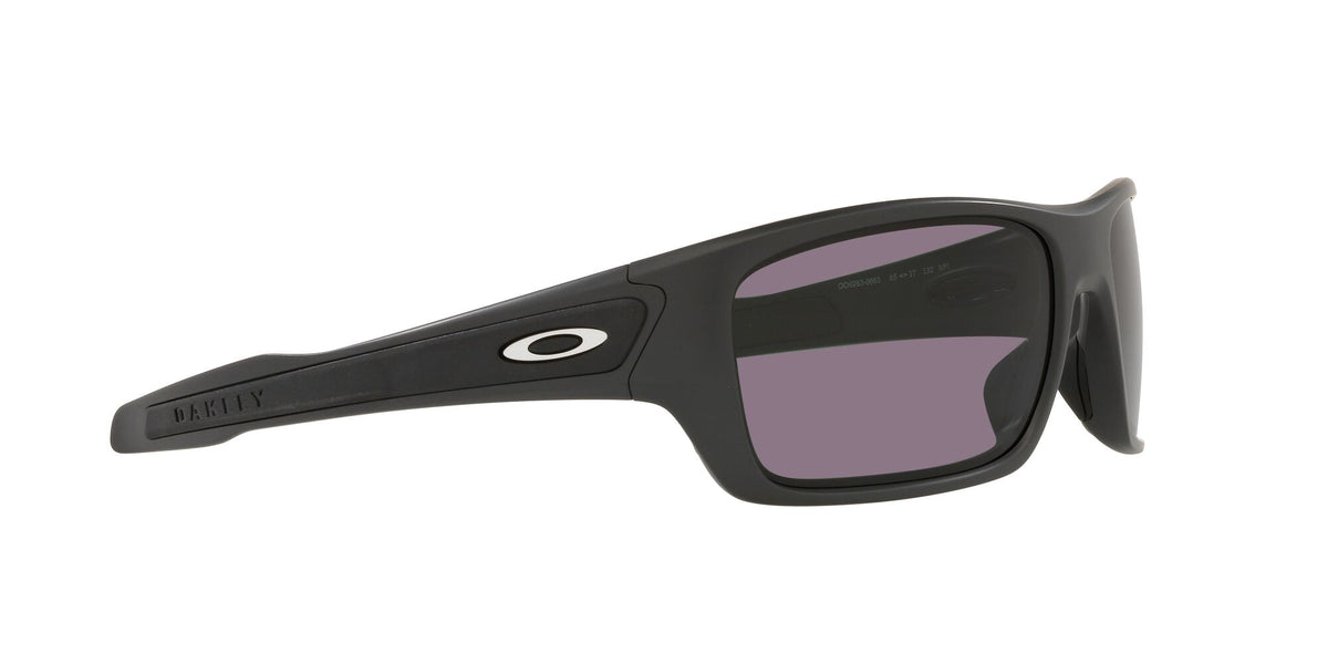 OO 9263 Oakley Turbine Matte Carbon /  Prizm Grey 63 / Plastic / Plastic