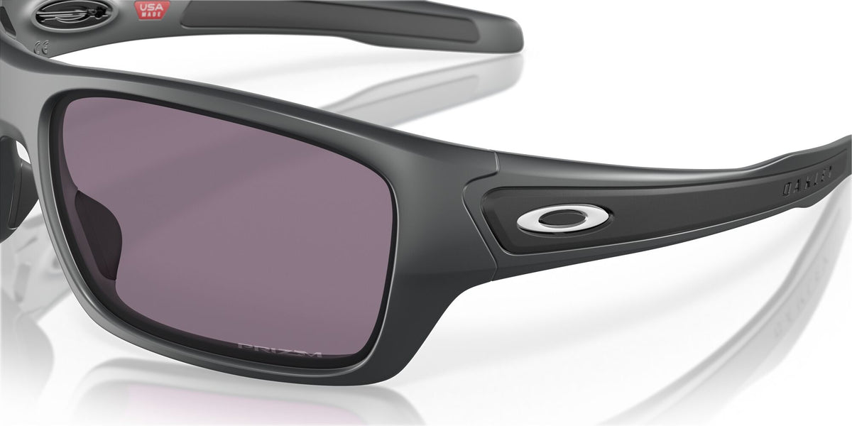OO 9263 Oakley Turbine Matte Carbon /  Prizm Grey 63 / Plastic / Plastic