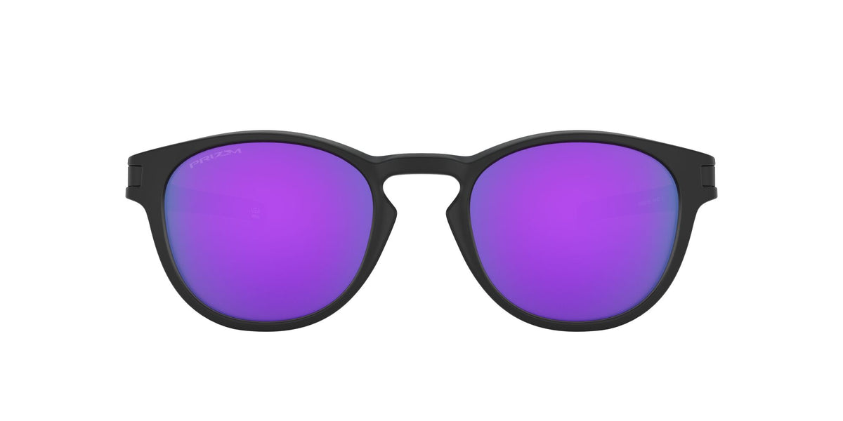 Oakley Latch 0OO9265 926555 53 Matte Black / Prizm Violet 53 / Plastic / Plastic