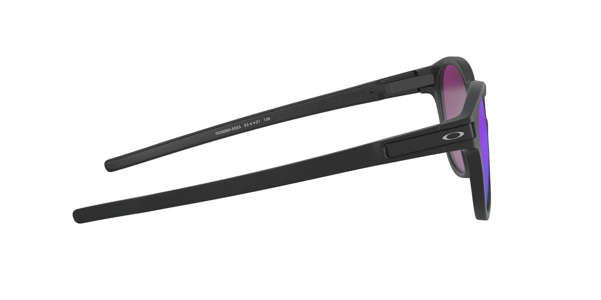 Oakley Latch 0OO9265 926555 53 Matte Black / Prizm Violet 53 / Plastic / Plastic