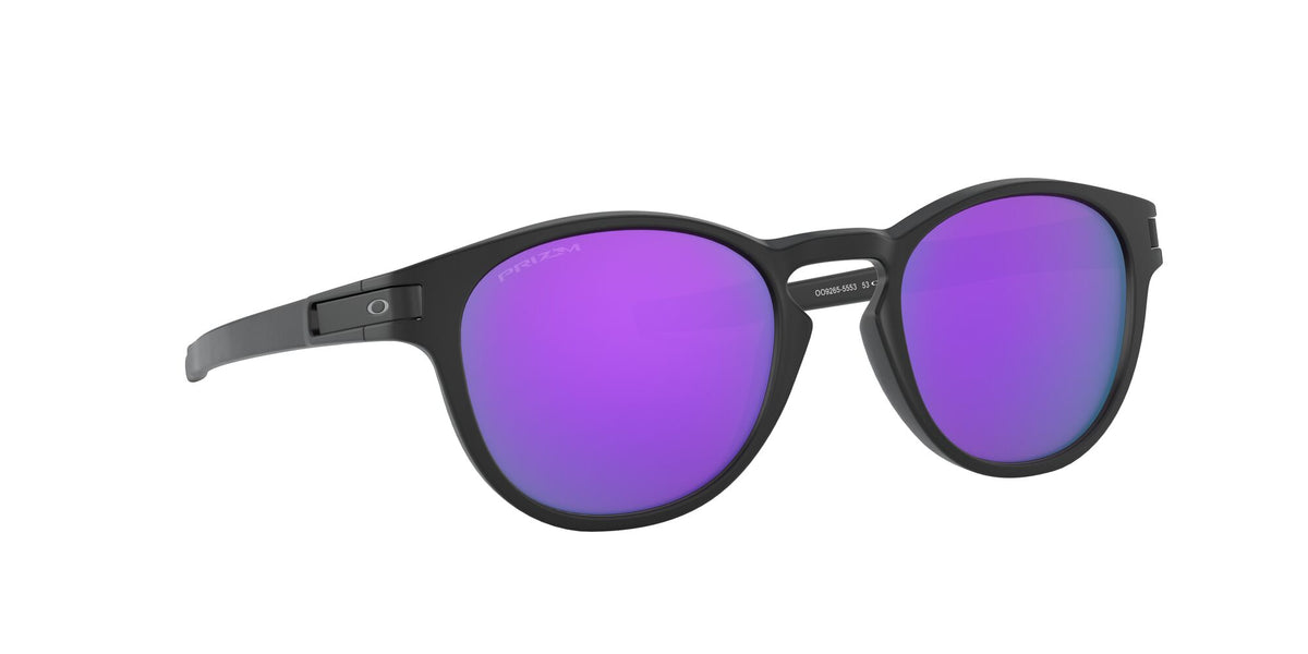 Oakley Latch 0OO9265 926555 53 Matte Black / Prizm Violet 53 / Plastic / Plastic