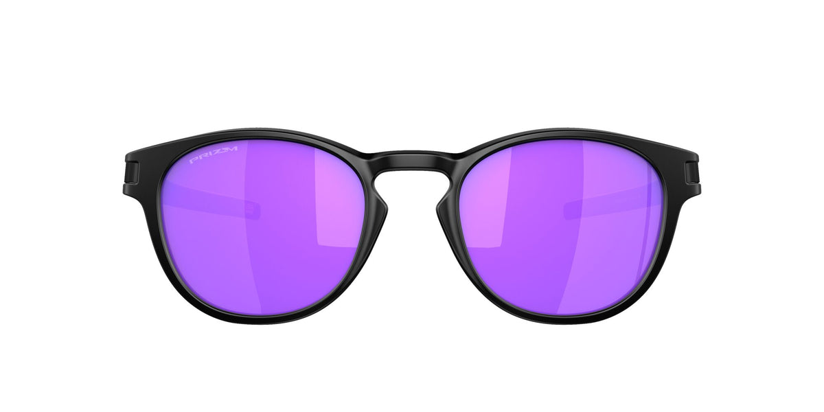 Oakley Latch 0OO9265 926555 53 Matte Black / Prizm Violet 53 / Plastic / Plastic