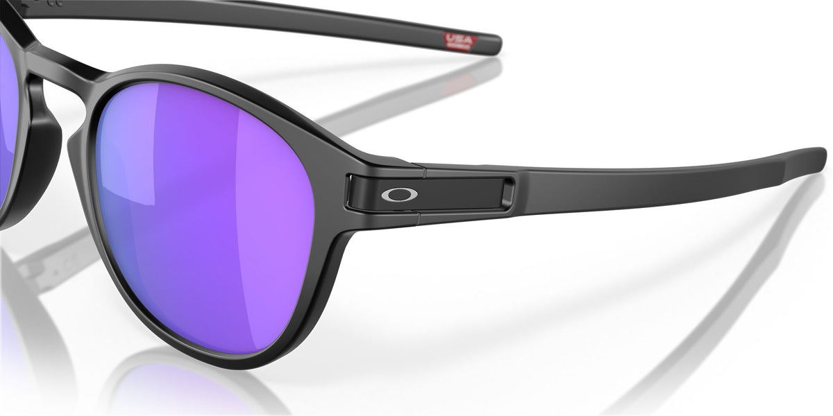 Oakley Latch 0OO9265 926555 53 Matte Black / Prizm Violet 53 / Plastic / Plastic