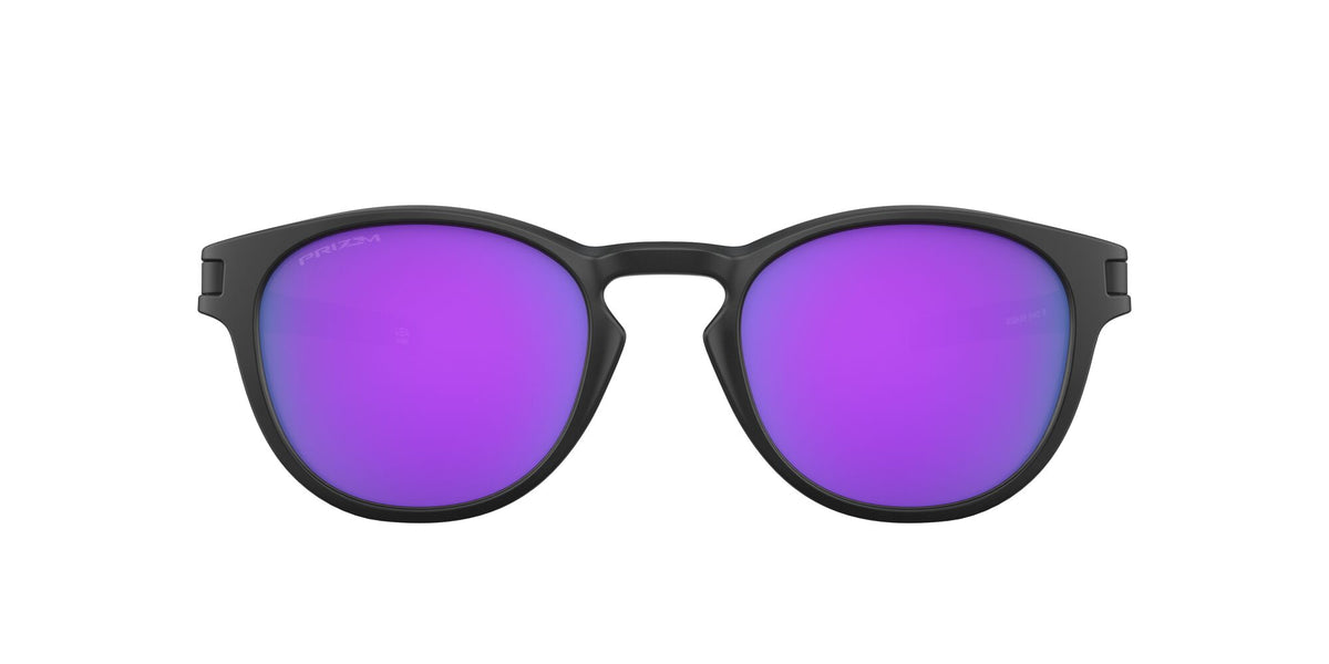 Oakley Latch 0OO9265 926555 53 Matte Black / Prizm Violet 53 / Plastic / Plastic
