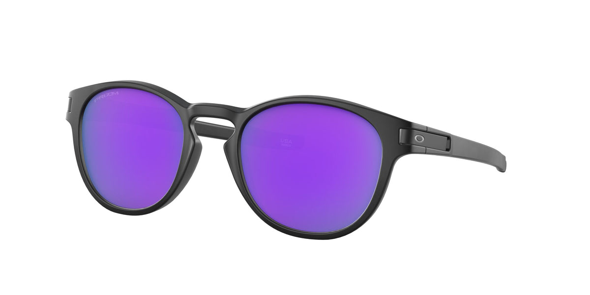 Oakley Latch 0OO9265 926555 53 Matte Black / Prizm Violet 53 / Plastic / Plastic