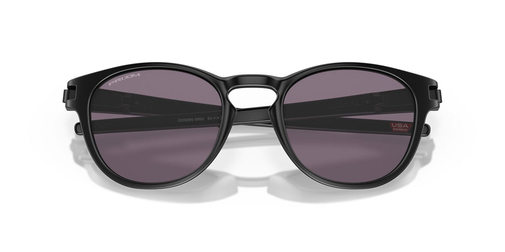 OO 9265 Oakley Latch Matte Black /  Prizm Grey 53 / Plastic / Plastic