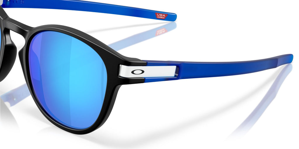 Oakley Latch 0OO9265 926570 53 Matte Black/ Prizm Sapphire