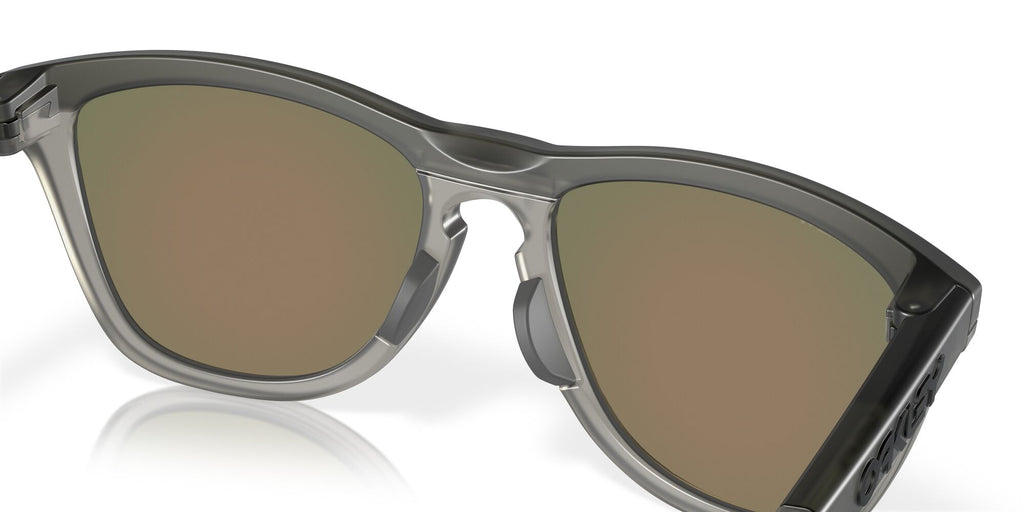 Oakley Frogskins Range 0OO9284 928401 55 Matte Grey Smoke/Grey Ink / Prizm Ruby 55 / Polycarbonate / O_matter / Injected