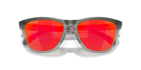 Oakley Frogskins Range 0OO9284 928401 55 Matte Grey Smoke/Grey Ink / Prizm Ruby 55 / Polycarbonate / O_matter / Injected