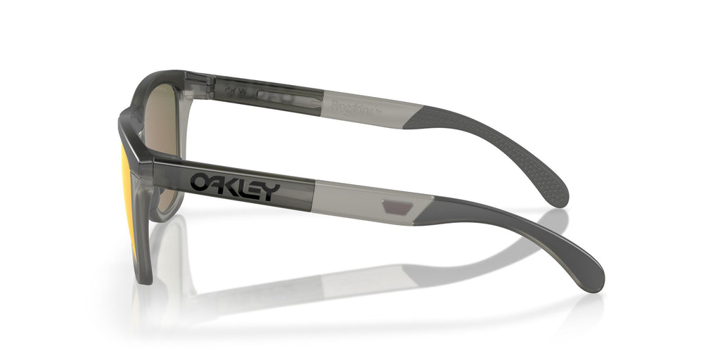 Oakley Frogskins Range 0OO9284 928401 55 Matte Grey Smoke/Grey Ink / Prizm Ruby 55 / Polycarbonate / O_matter / Injected