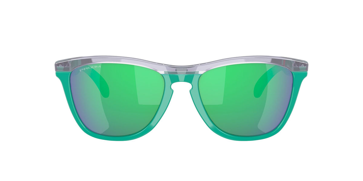 Oakley Frogskins Range 0OO9284 928406 55 Lilac/Celeste / Prizm Jade 55 / Polycarbonate / O_matter / Injected