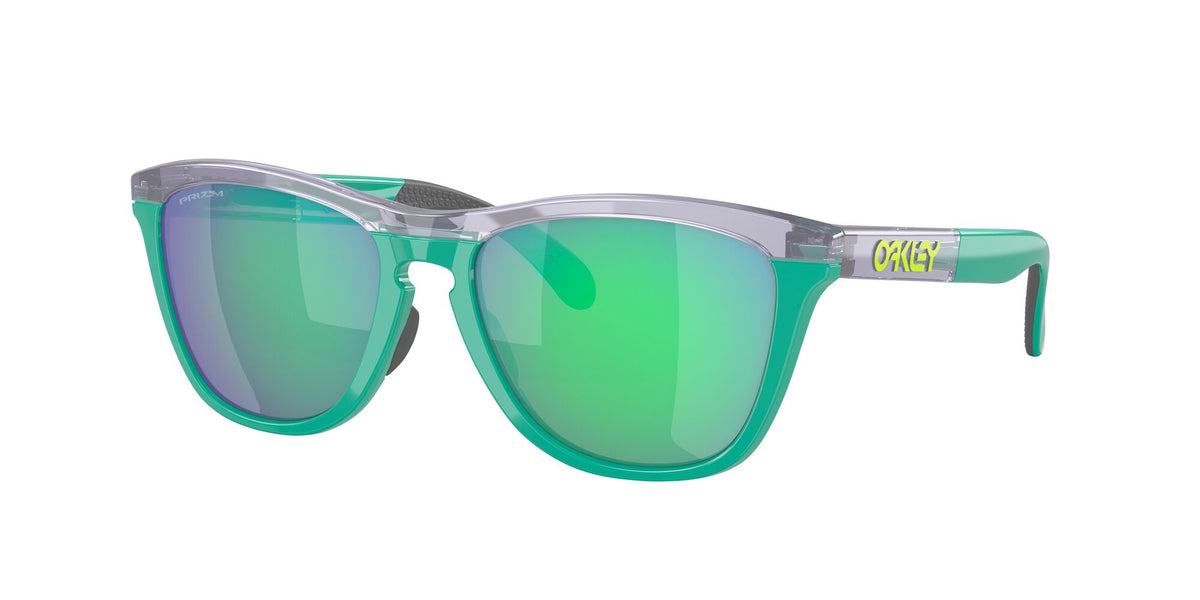 Oakley Frogskins Range 0OO9284 928406 55 Lilac/Celeste / Prizm Jade 55 / Polycarbonate / O_matter / Injected