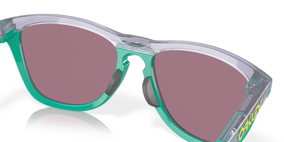 Oakley Frogskins Range 0OO9284 928406 55 Lilac/Celeste / Prizm Jade 55 / Polycarbonate / O_matter / Injected