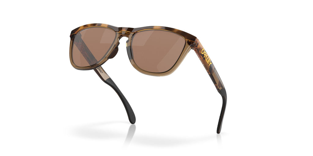 Oakley Frogskins Range 0OO9284 928407 55 Brown Tortoise/Brown Smoke / Prizm Tungsten Polarized 55 / Polycarbonate / O_matter / Injected