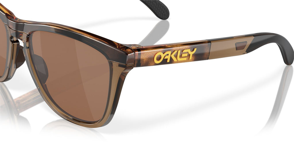 Oakley Frogskins Range 0OO9284 928407 55 Brown Tortoise/Brown Smoke / Prizm Tungsten Polarized 55 / Polycarbonate / O_matter / Injected