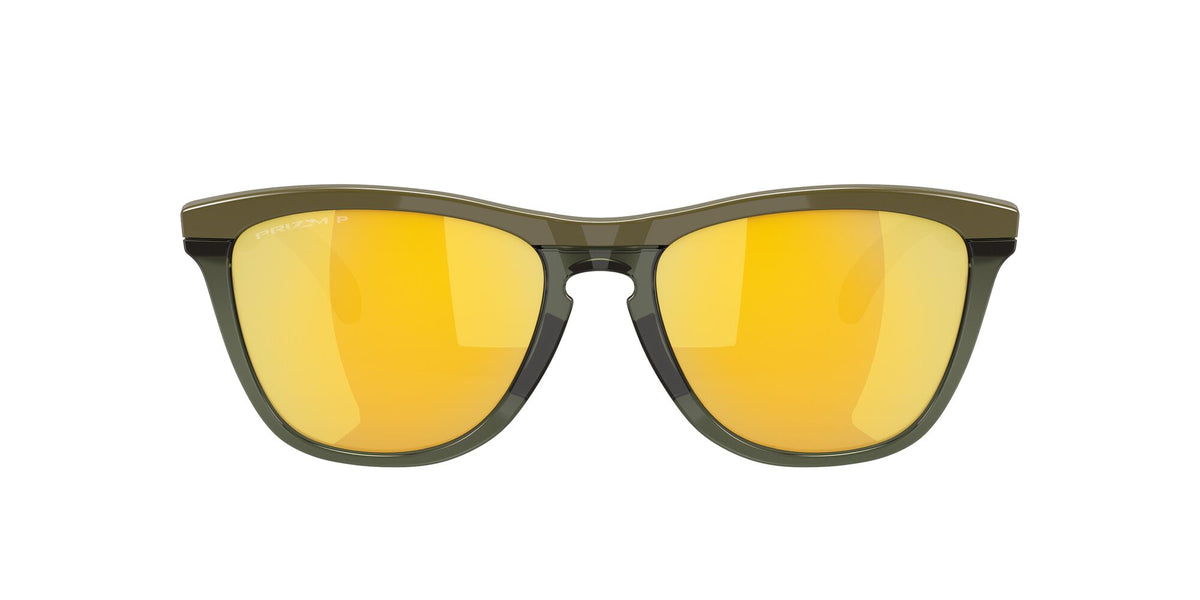 Oakley Frogskins Range 0OO9284 928408 55 Dark Brush / Prizm 24K Polarized 55 / Polycarbonate / O_matter / Injected