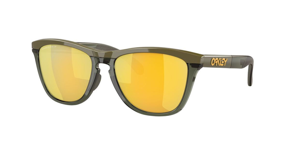 Oakley Frogskins Range 0OO9284 928408 55 Dark Brush / Prizm 24K Polarized 55 / Polycarbonate / O_matter / Injected