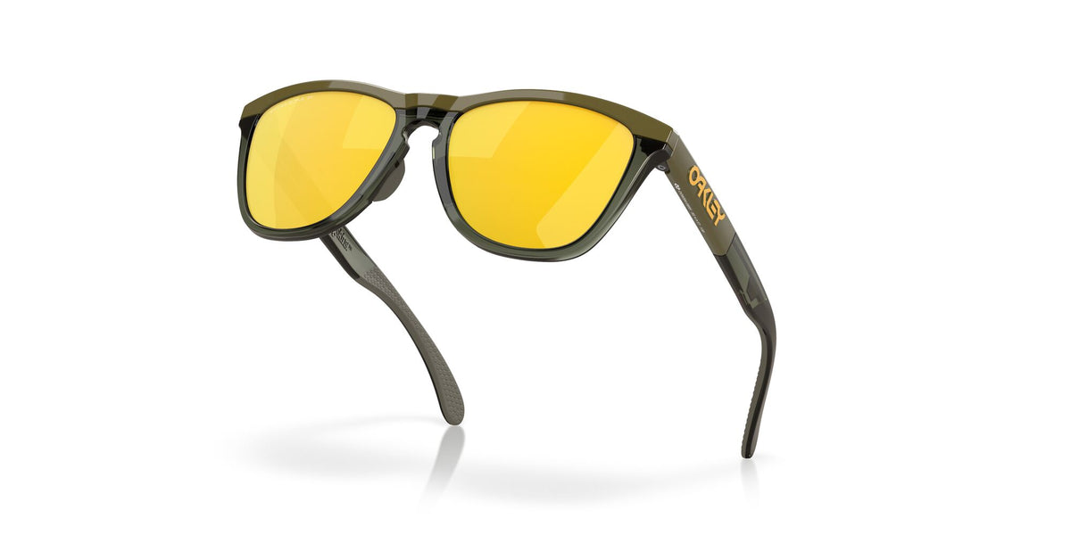 Oakley Frogskins Range 0OO9284 928408 55 Dark Brush / Prizm 24K Polarized 55 / Polycarbonate / O_matter / Injected