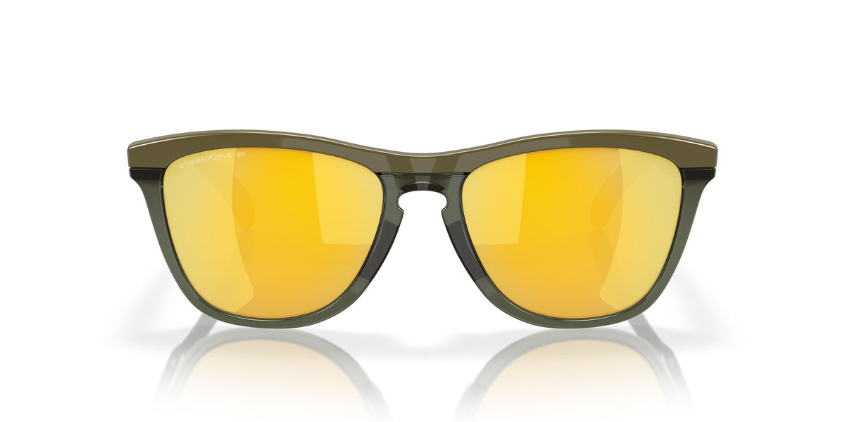 Oakley Frogskins Range 0OO9284 928408 55 Dark Brush / Prizm 24K Polarized 55 / Polycarbonate / O_matter / Injected