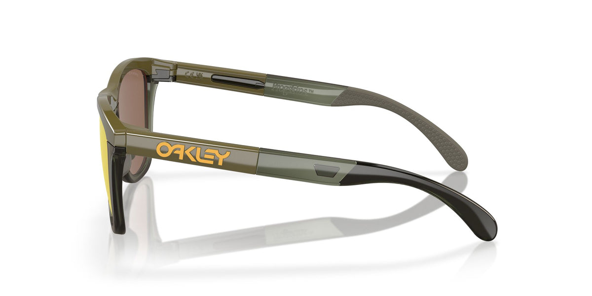 Oakley Frogskins Range 0OO9284 928408 55 Dark Brush / Prizm 24K Polarized 55 / Polycarbonate / O_matter / Injected