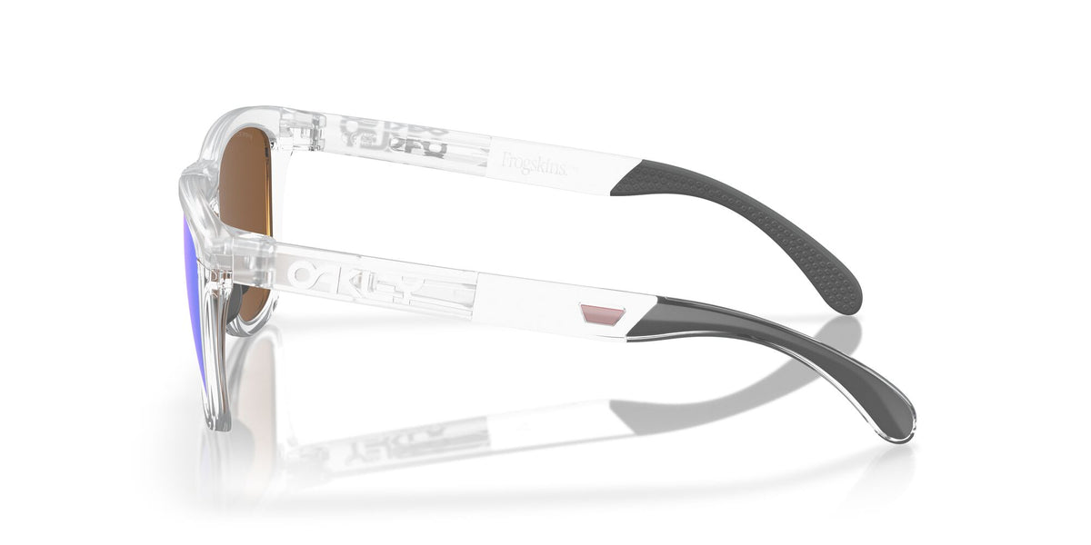 Oakley Frogskins Range 0OO9284 928412 55 Matte Clear / Prizm Violet