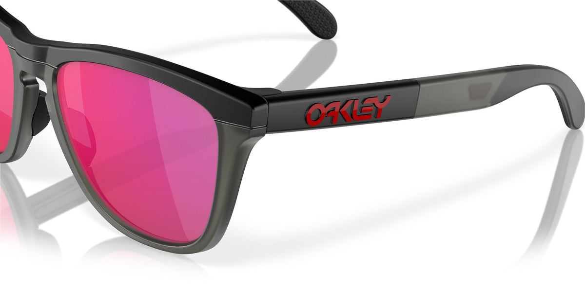Oakley Frogskins Range 0OO9284 928413 55 Matte Black/Matte Grey Smoke / Prizm Road