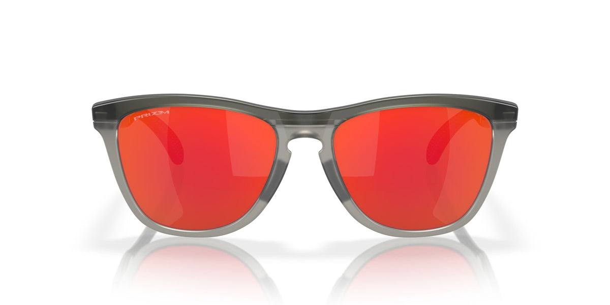 Oakley Frogskins Range A 0OO9284A 928401 55 Matte Grey Smoke/Grey Ink / Prizm Ruby 55 / Polycarbonate / O_matter / Molded