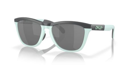 Oakley Frogskins Range A 0OO9284A 928403 55 Matte Carbon/Blue Milkshake / Prizm Black 55 / Polycarbonate / O_matter / Molded