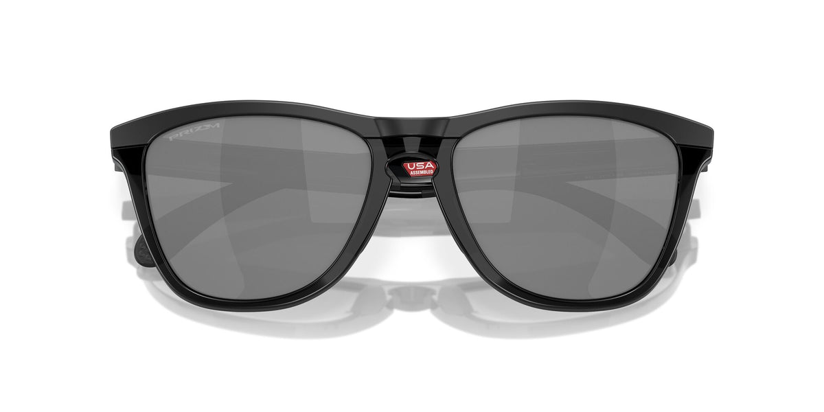 Oakley Frogskins Range A 0OO9284A 928408 55 Matte Black/Black Ink / Prizm Black 55 / Polycarbonate / O_matter / Molded