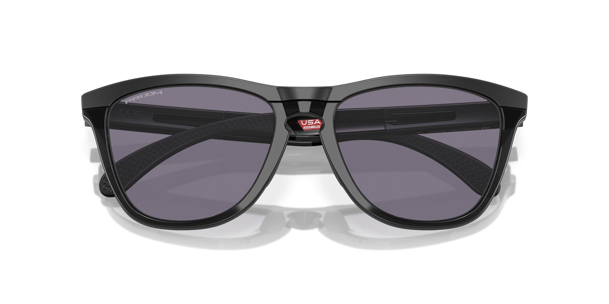 Oakley Frogskins Range A 0OO9284A 928410 55 Matte Black / Prizm Grey