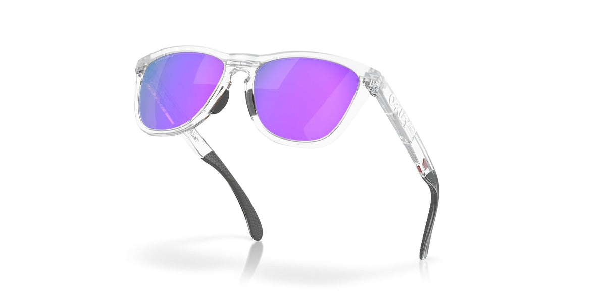 Oakley Frogskins Range A 0OO9284A 928411 55 Matte Clear / Prizm Violet