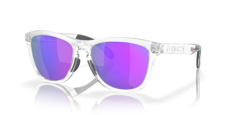 Oakley Frogskins Range A 0OO9284A 928411 55 Matte Clear / Prizm Violet