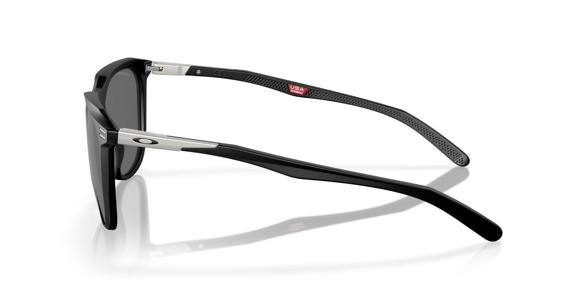 Oakley Thurso 0OO9286 928602 54 Matte Black / Prizm Black Polarized 54 / Polycarbonate / O_matter / Steel