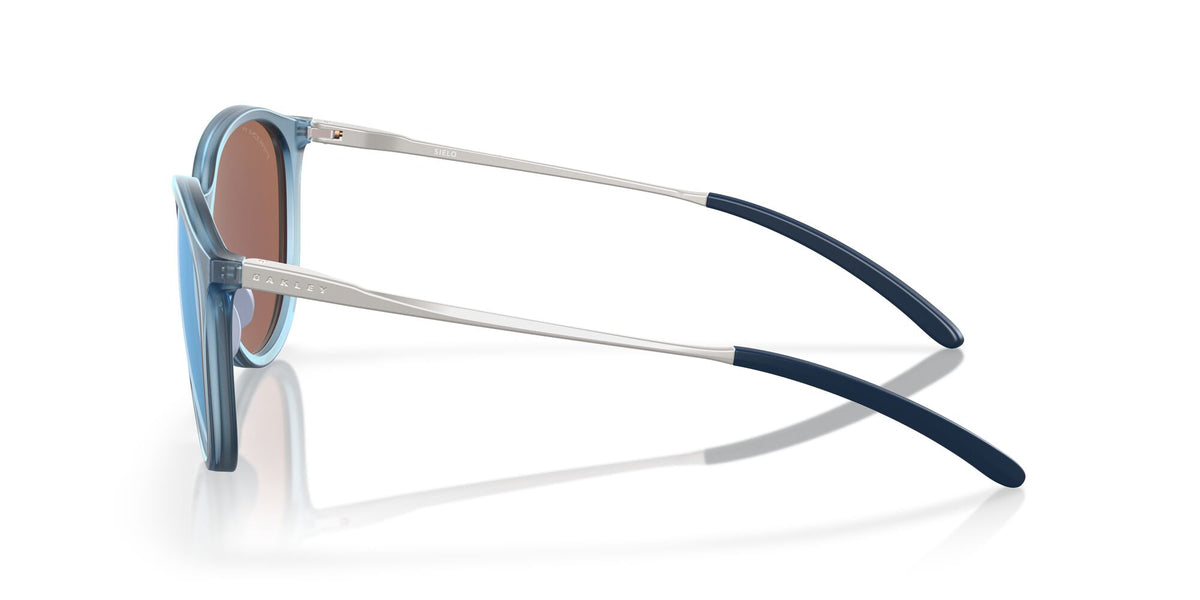 Oakley Sielo 0OO9288 928804 57 Matte Stonewash / Prizm Deep Water Polarized 57 / Polycarbonate / O_matter / Steel