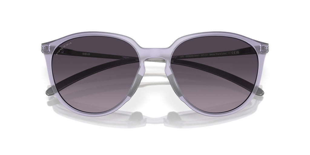 Oakley Sielo 0OO9288 928806 57 Matte Lilac / Prizm Grey Gradient 57 / Polycarbonate / O_matter / Steel