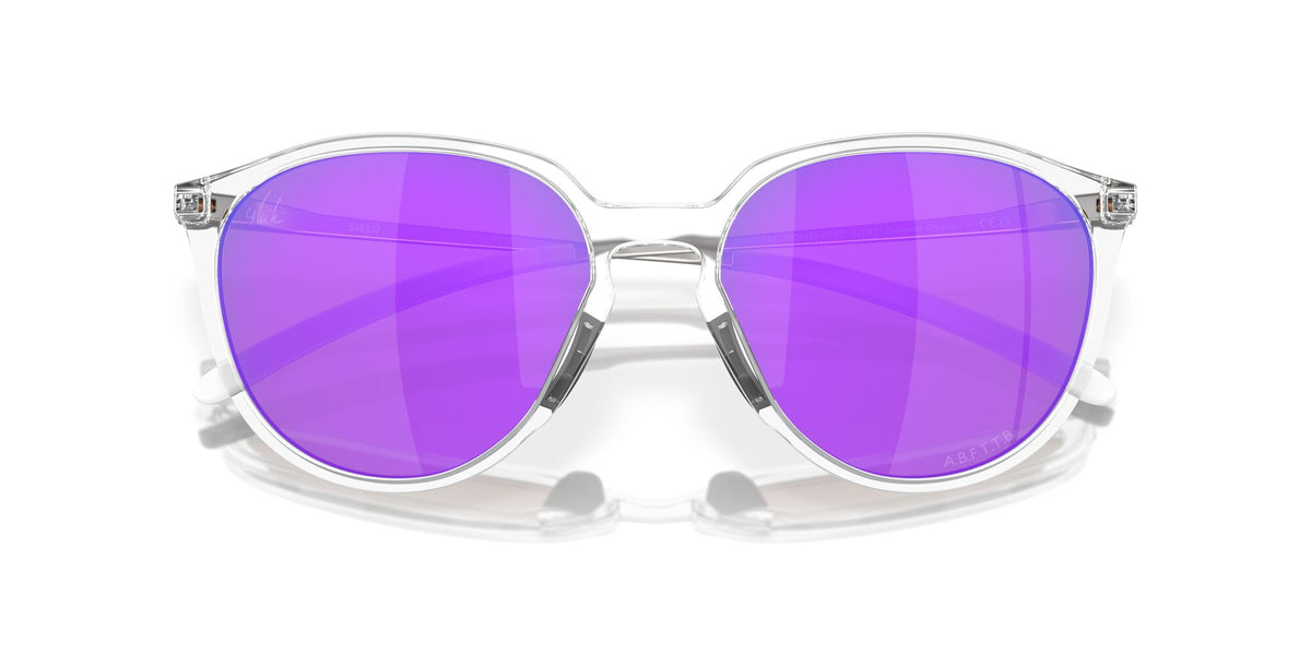 Oakley Sielo 0OO9288 928807 57 Polished Chrome / Prizm Violet 57 / Polycarbonate / O_matter / Steel
