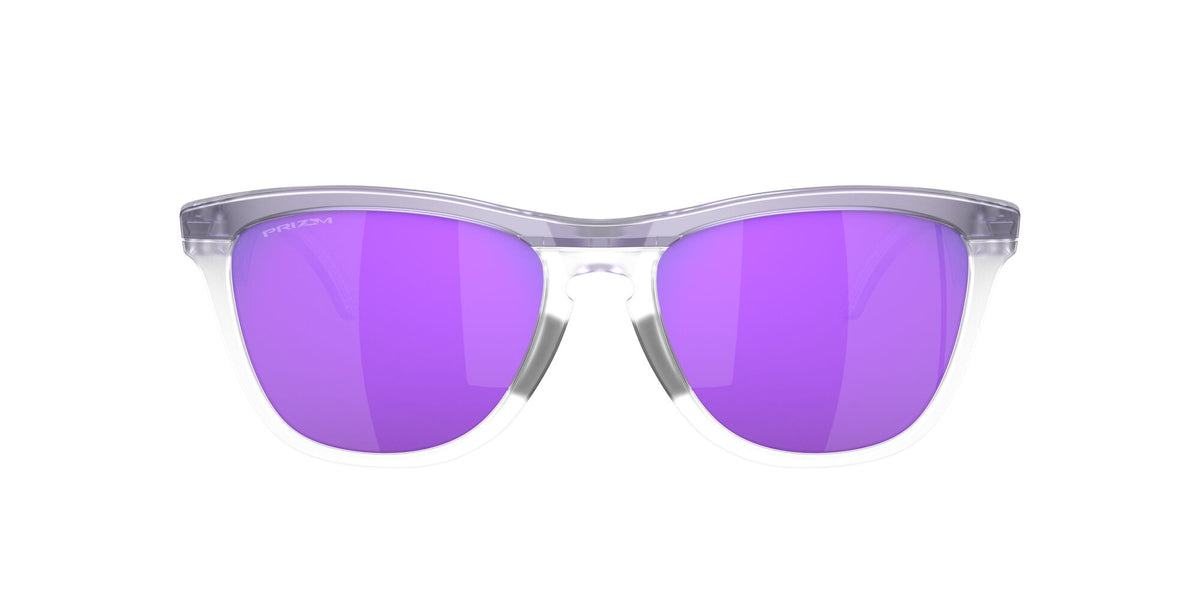 Oakley Frogskins Hybrid 0OO9289 928901 55 Matte Lilac/Prizm Clear / Prizm Violet