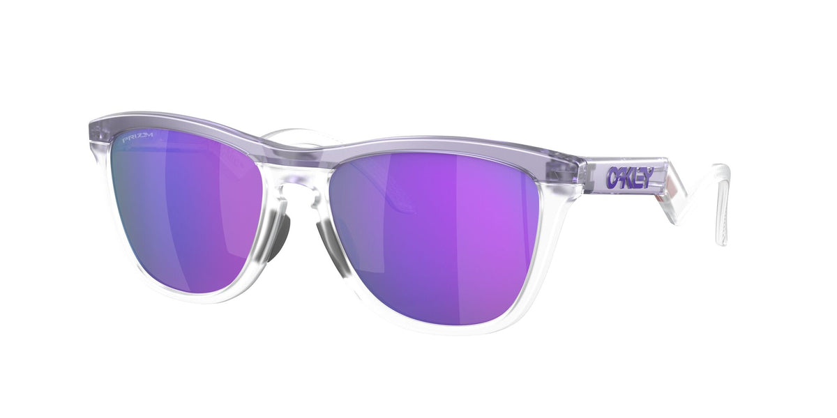 Oakley Frogskins Hybrid 0OO9289 928901 55 Matte Lilac/Prizm Clear / Prizm Violet