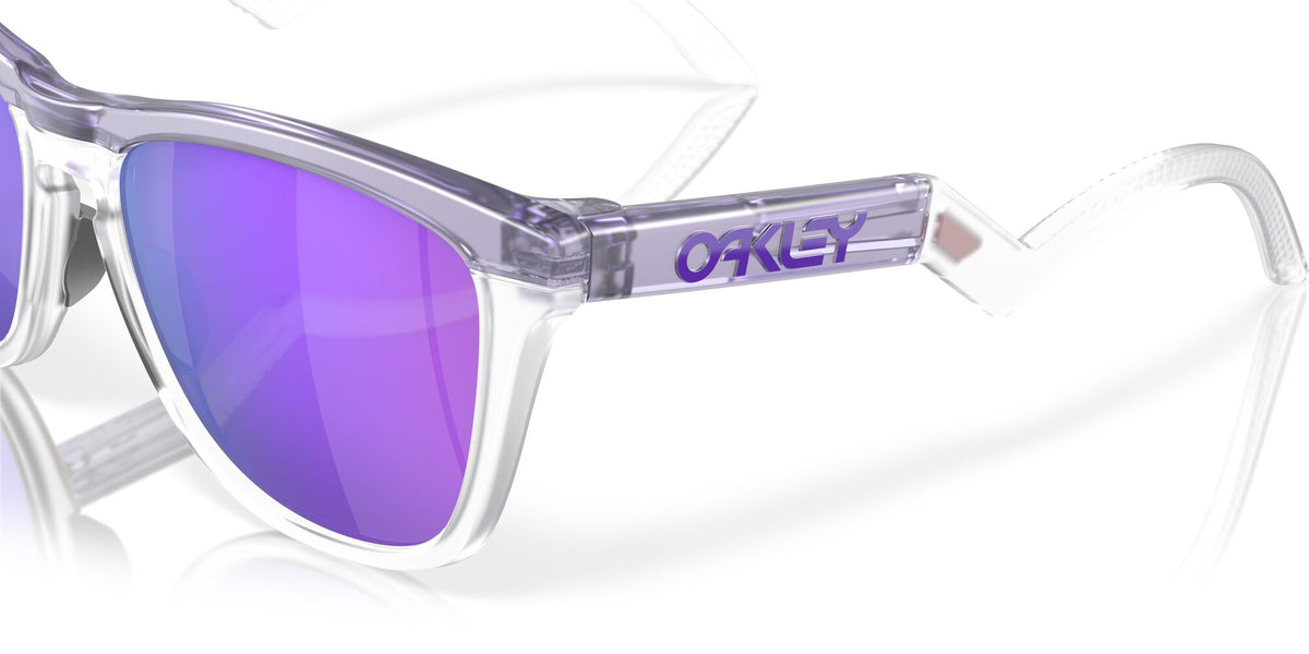 Oakley Frogskins Hybrid 0OO9289 928901 55 Matte Lilac/Prizm Clear / Prizm Violet