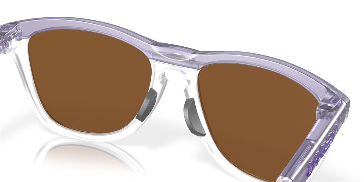 Oakley Frogskins Hybrid 0OO9289 928901 55 Matte Lilac/Prizm Clear / Prizm Violet