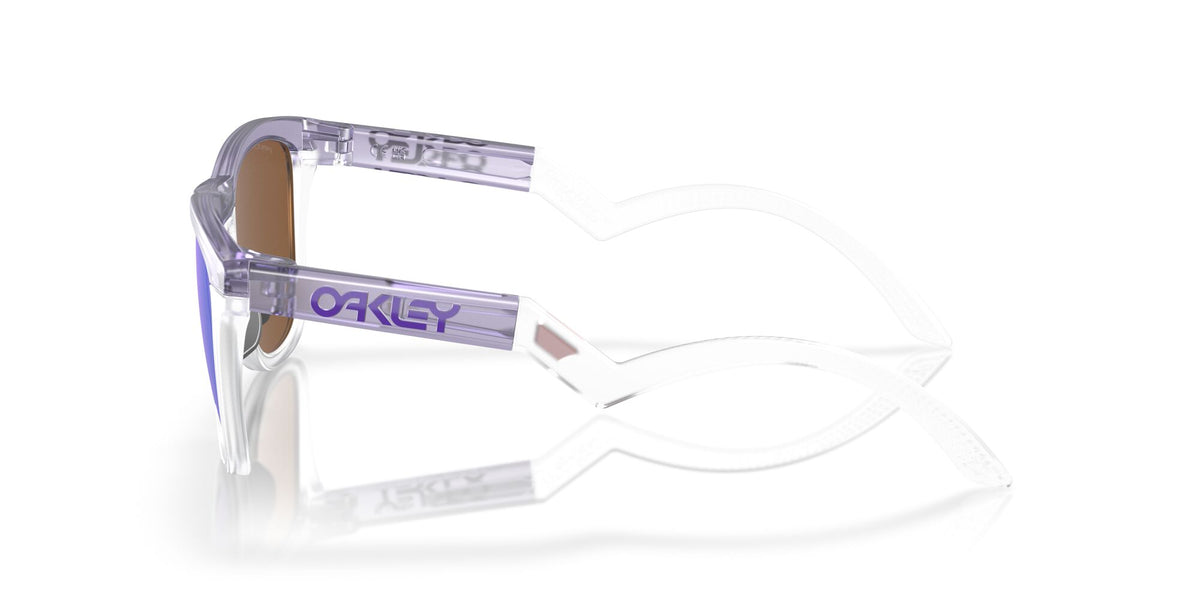 Oakley Frogskins Hybrid 0OO9289 928901 55 Matte Lilac/Prizm Clear / Prizm Violet
