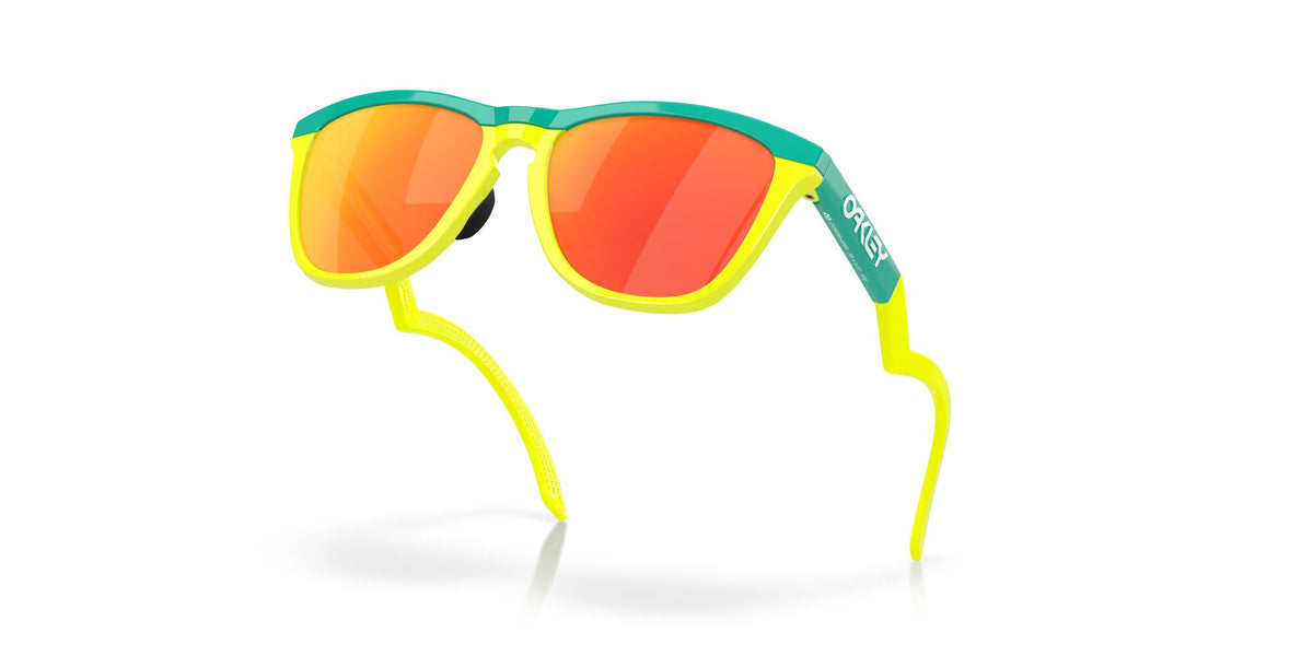 Oakley Frogskins Hybrid 0OO9289 928902 55 Celeste/Tennis Ball Yellow / Prizm Ruby