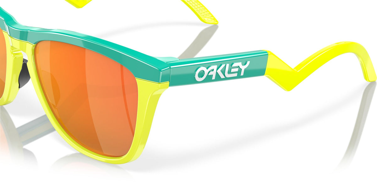 Oakley Frogskins Hybrid 0OO9289 928902 55 Celeste/Tennis Ball Yellow / Prizm Ruby