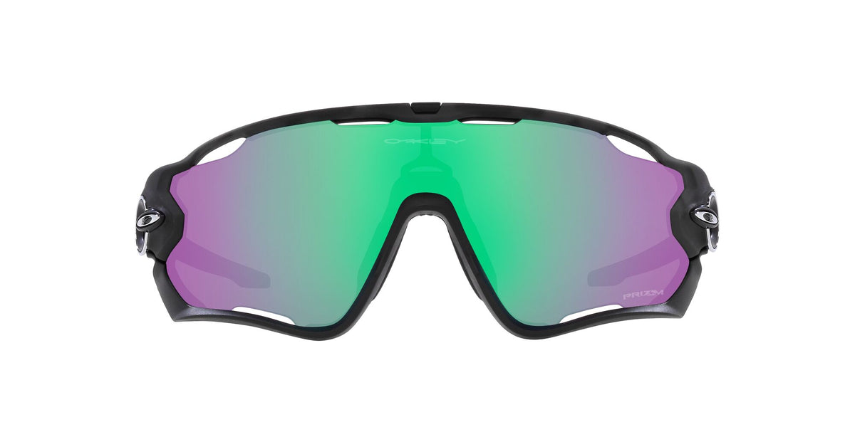Oakley Jawbreaker 0OO9290 929079 31 Matte Black Camo / Prizm Road Jade 31 / Polycarbonate / O_matter / Molded