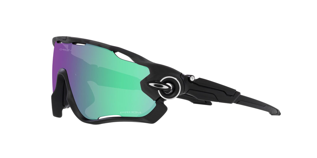 Oakley Jawbreaker 0OO9290 929079 31 Matte Black Camo / Prizm Road Jade 31 / Polycarbonate / O_matter / Molded