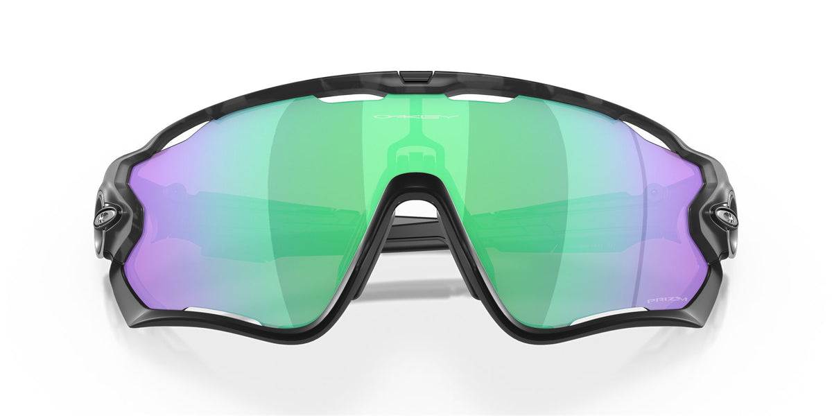 Oakley Jawbreaker 0OO9290 929079 31 Matte Black Camo / Prizm Road Jade 31 / Polycarbonate / O_matter / Molded